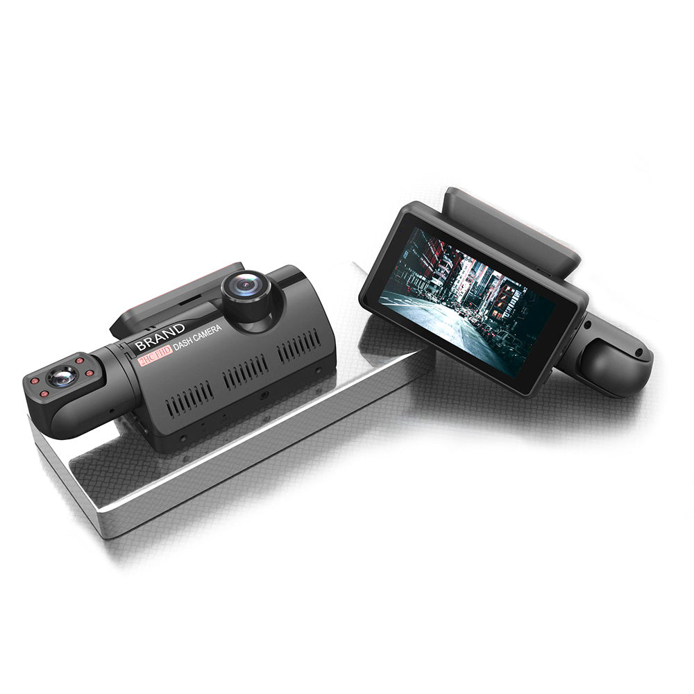 1440P HD 360° Dual Camera Full HD Night Vision Car Dash Camera